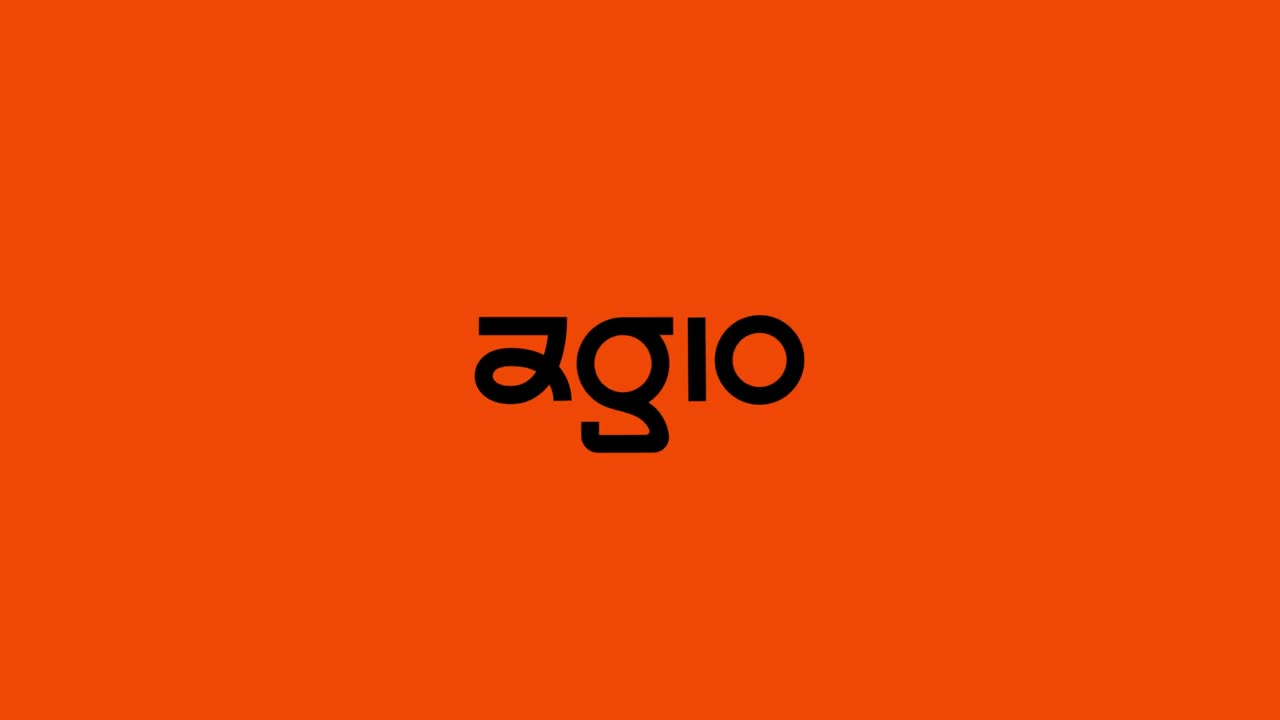 Hi! We are Agio. cover